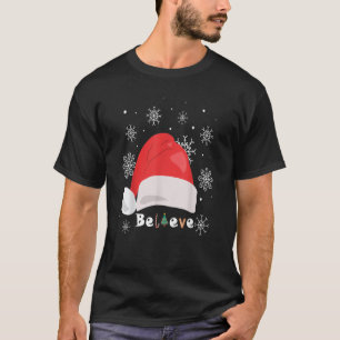 T-shirt père Noël Croit Que Les Pyjamas De Noël Pour Le