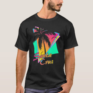T-shirt Père Noël Cruz Ca Californie les années 70 80s Sum
