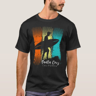 T-shirt Père Noël Cruz California Retro Vintage Summer Fam