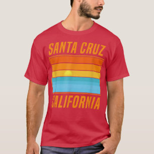 T-shirt Père Noël Cruz California Sunset les années 70 80s