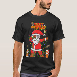 T-shirt Père Noël Dabbing Chien et Chat Mignons