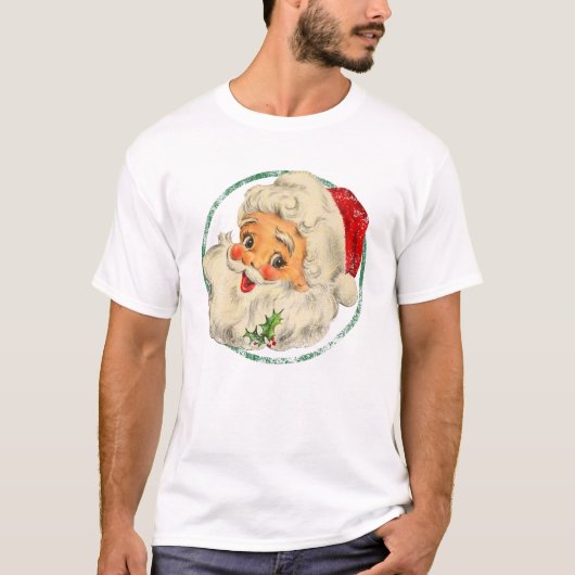 T-shirt Père Noël de Noël (Devant)
