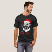T-shirt Père Noël de plongée H2o H2o H2o Noël de plongée (Devant entier)