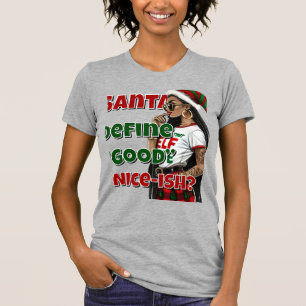 T-shirt Père Noël Définir le bon