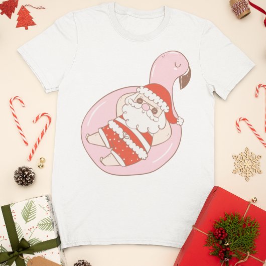 T-shirt Père Noël d'été