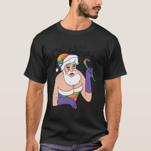 T-shirt Père Noël Drag Queen