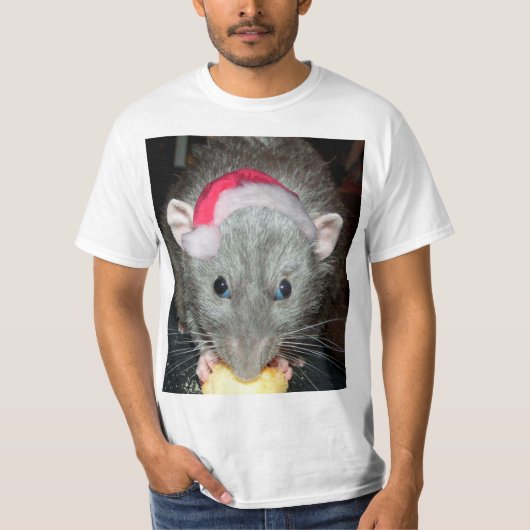 T-shirt Père Noël Dumbo rat Noël (Devant)
