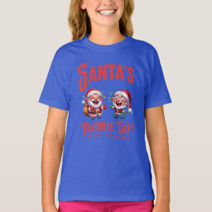 T-shirt Père Noël Elfe Favorite depuis toujours