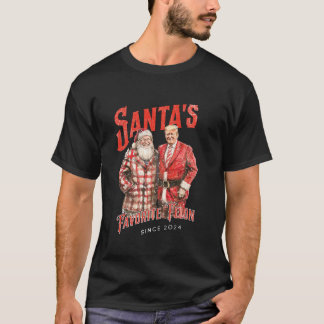 T-shirt Père Noël est le Felon favori depuis 2024 Noël Noë