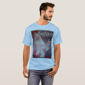T-shirt Père Noël est un anagramme pour Satan (Devant entier)