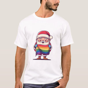 T-shirt Père Noël est un Noël gay