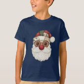 T-shirt père Noël Face | Conception de la structur (Devant)