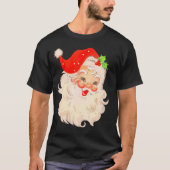 T-shirt Père Noël Face Noël Noël Noël Noël Noël Noël Père (Devant)