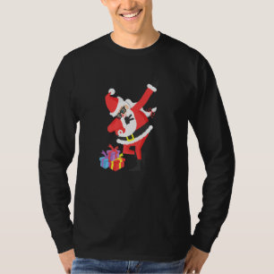 T-shirt Père Noël Fait Un Pas Sur La Voie De L'Exécution