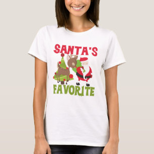 T-shirt Père Noël favori