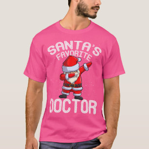 T-shirt Père Noël Favori Docteur Père Noël Noël
