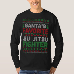 T-shirt PÈRE NOËL FAVORITE GAMER Jeu vidéo laide Noël S