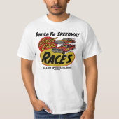 T-shirt Père Noël Fe Speedway, Willow Springs, IL 1953-199 (Devant)