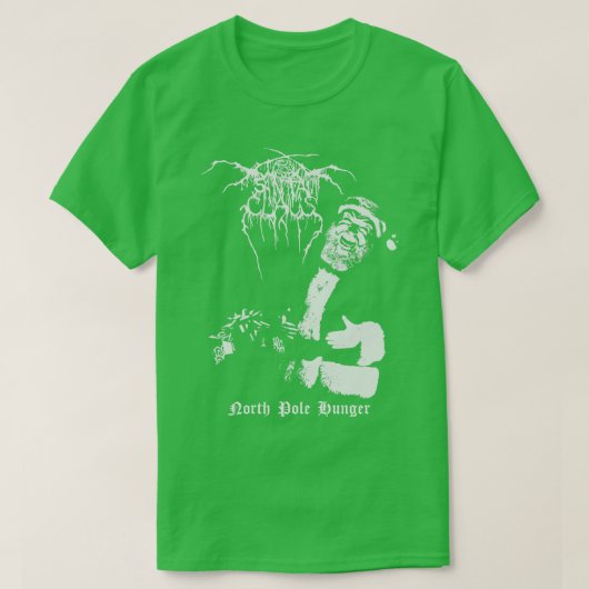T-shirt Père Noël foncé (Design devant)