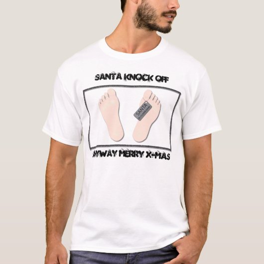 T-SHIRT PÈRE NOËL FRAPPENT (Devant)