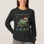 T-shirt Père Noël Frog laide Sweater Animaux Pyjama de Noë (Devant)