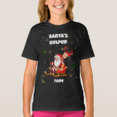 T-shirt père Noël Helper Christmas (Devant)