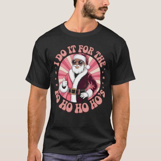 T-shirt Père Noël Ho Ho Ho (Devant)
