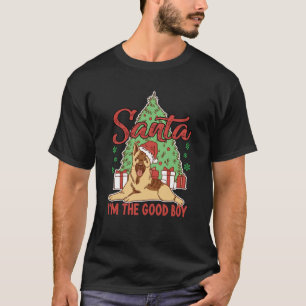 T-shirt Père Noël Je suis le bon garçon drôle Noël mignonn