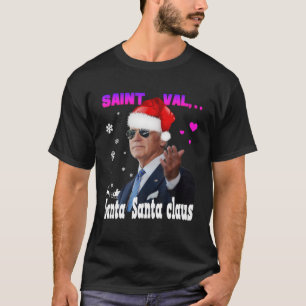 T-shirt Père Noël Joe Biden Heureuse Sainte-Valentin Ugly