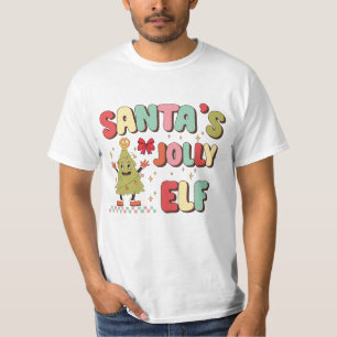T-shirt Père Noël Jolly Elf