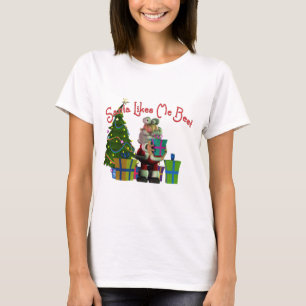 T-shirt Père Noël m'aime meilleur