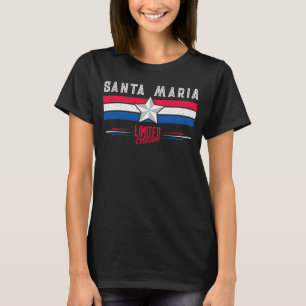 T-shirt Père Noël Maria Retro Femmes Vintages Hommes Enfan