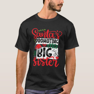 T-shirt Père Noël me promeut pour Noël aux grandes soeurs
