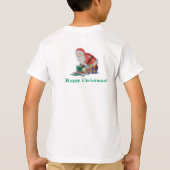 T-shirt père Noël mignon avec Noël de jouets badine le (Dos)