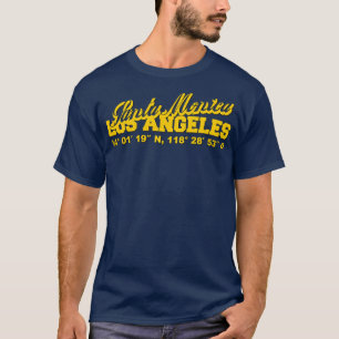 T-shirt Père Noël Monica Los Angeles Californie