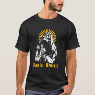 T-shirt Père Noël Muerte Mexicaine Mort Sugar Crâne Mexiqu