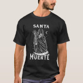 T-shirt Père Noël Muerte Skeleton Skull Debout Mexique C m (Devant)