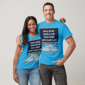 T-shirt Père Noël nageur drôle (Unisexe)