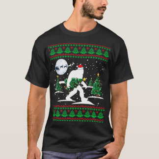T-shirt Père Noël Noël Arbre affreux Chandail de Noël
