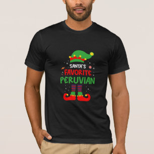 T-shirt Père Noël : Noël péruvien favori