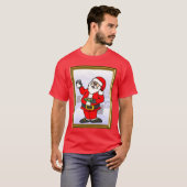 T-shirt Père Noël obtient quelques biscuits (Devant entier)
