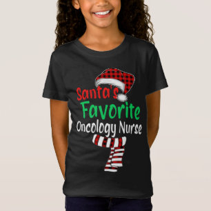T-Shirt Père Noël - Oncologie Préférée Infirmière Noël Pèr