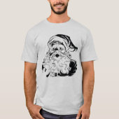 T-shirt père Noël Outline (Devant)