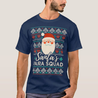 T-shirt Père Noël Paraprofessionnel Enseignants Noël