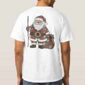 T-shirt Père Noël Patchwork (Dos)