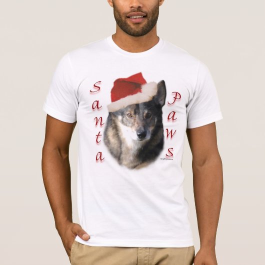 T-shirt Père Noël Paws (Devant)