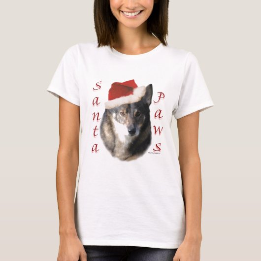 T-shirt Père Noël Paws (Devant)