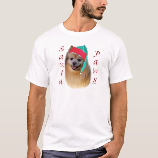 T-shirt Père Noël Paws (Devant)