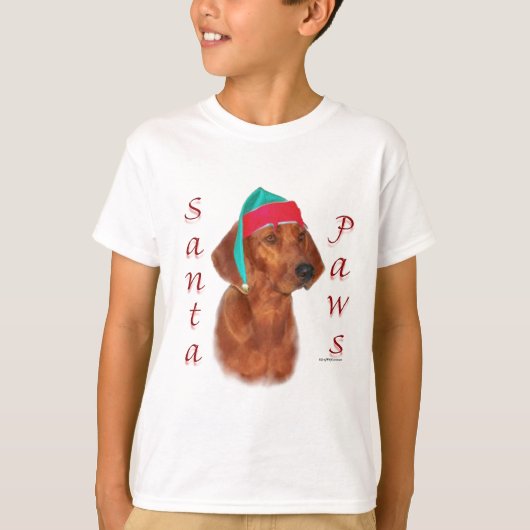 T-shirt Père Noël Paws (Devant)