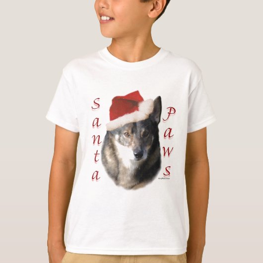 T-shirt Père Noël Paws (Devant)